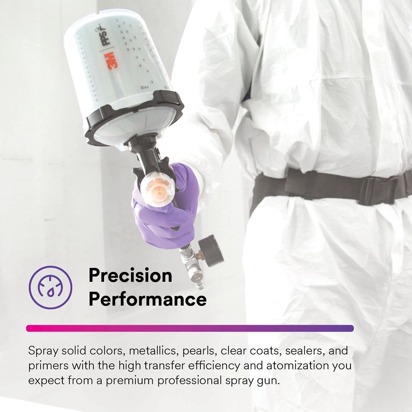 Performance Gravity HVLP Atomizing Head Refill Kit, 26720, Size 2.0, Red