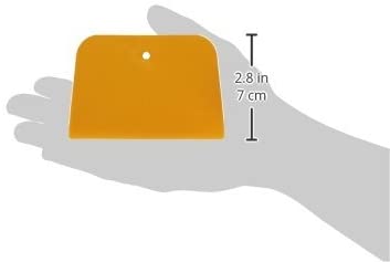 Dynatron 344 Yellow 3" x 4" Plastic Body Filler Spreader