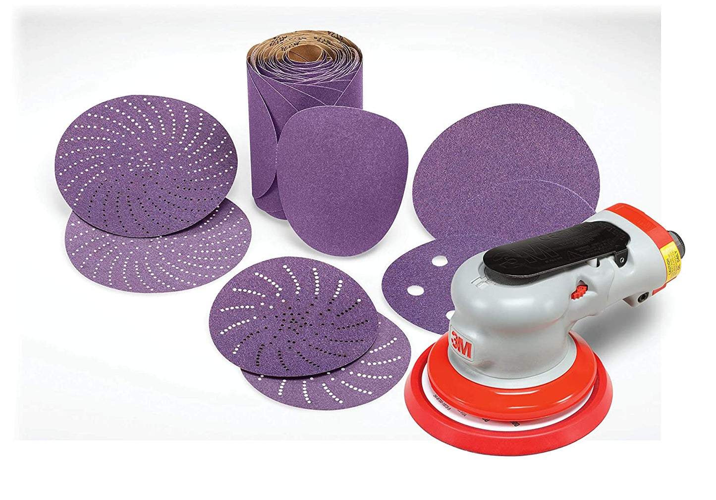 3M Cubitron II Hookit Sanding Film Disc 775L, 5 in, 320+, 50 Discs per Inner