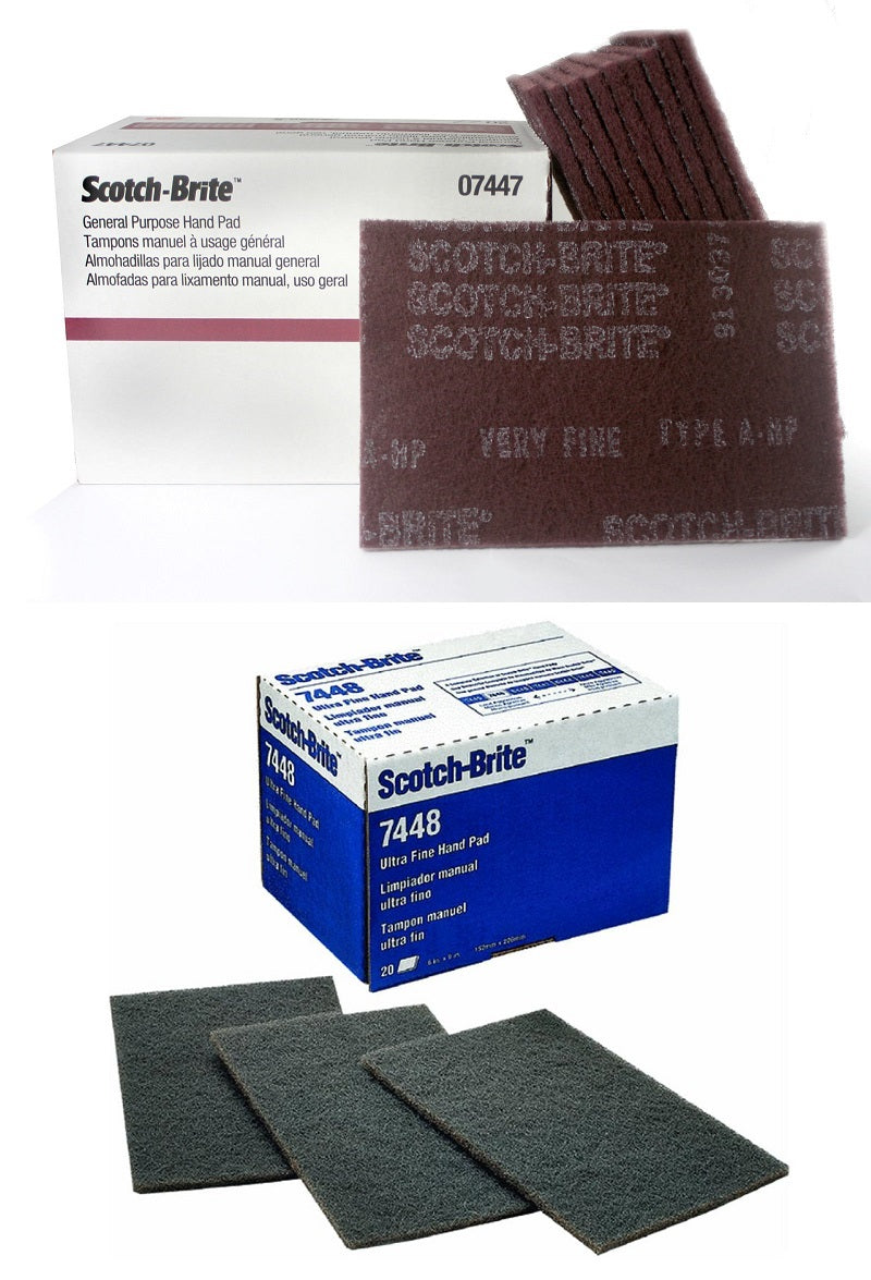 Scotch Brite General Purpose and Ultra Fine Hand Pads