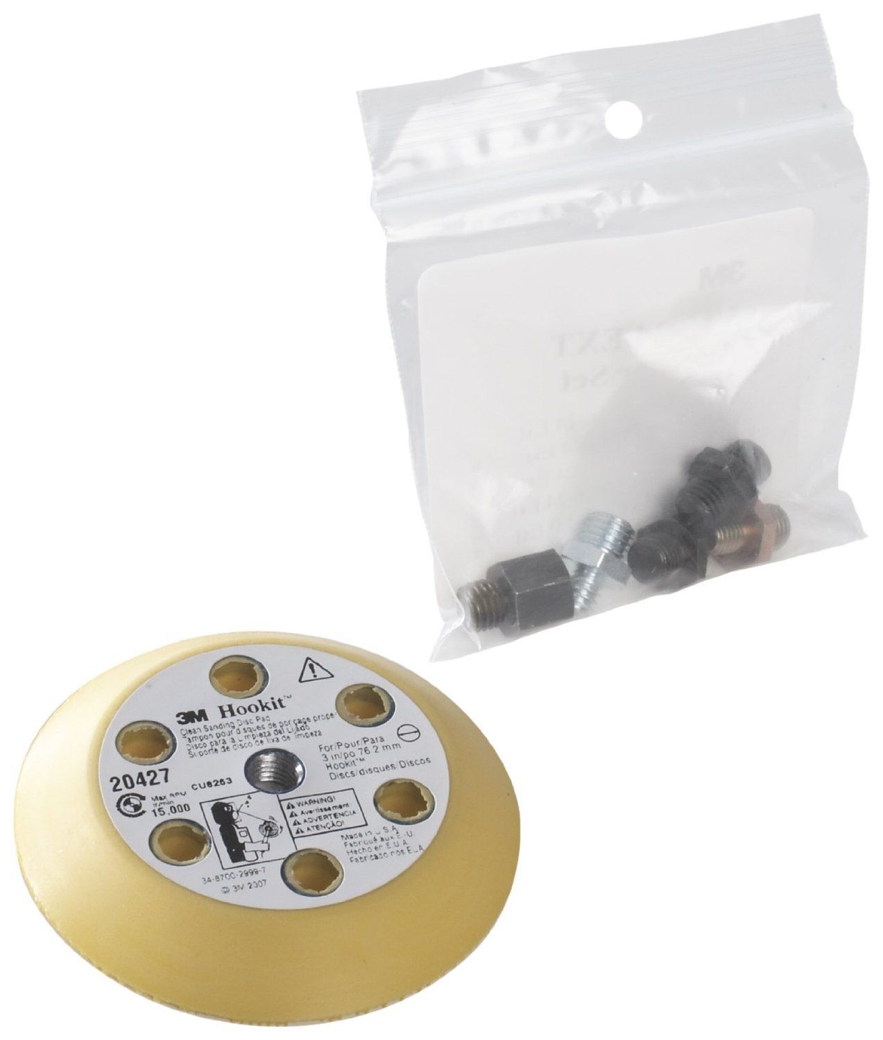 Clean Sanding Disc Pad Kit
