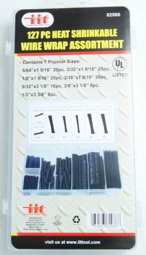 127 Pc. Heat Shrinkable Wire Wrap Assortment