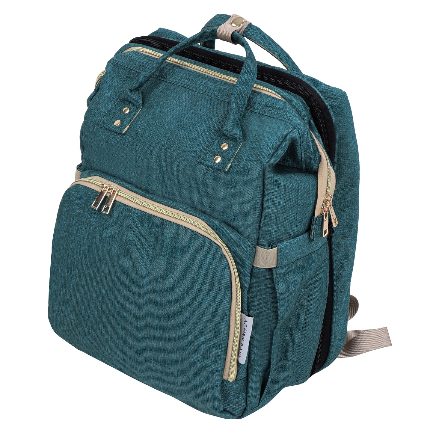 Expanding Diaper Bag with Bassinet - Diaper Backpack Crib Combo