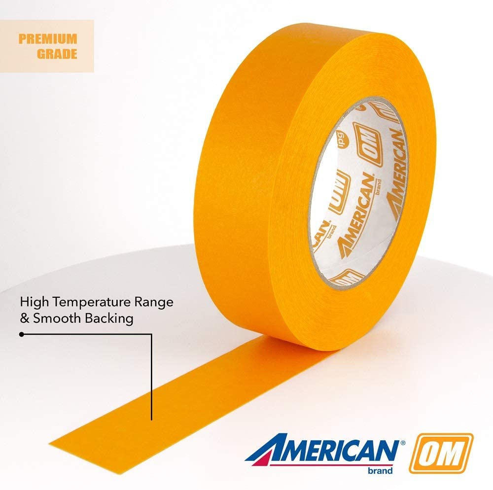 OM3655 IPG OrangeMask, 1.41" x 60 yd, Orange, (24-Pack)