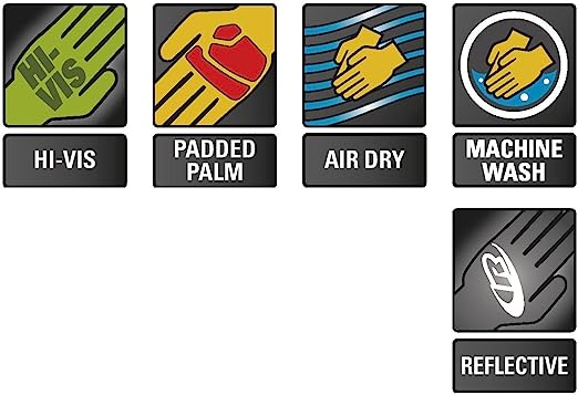 Glove, Rescue, Cut Resistant, 3XL, Hi-Vis, Pr