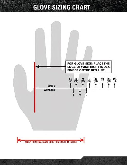 Rescue Gloves, S, Red, PR