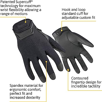R-507 Duty Gloves, Lightweight, Durable, Police Force Gloves