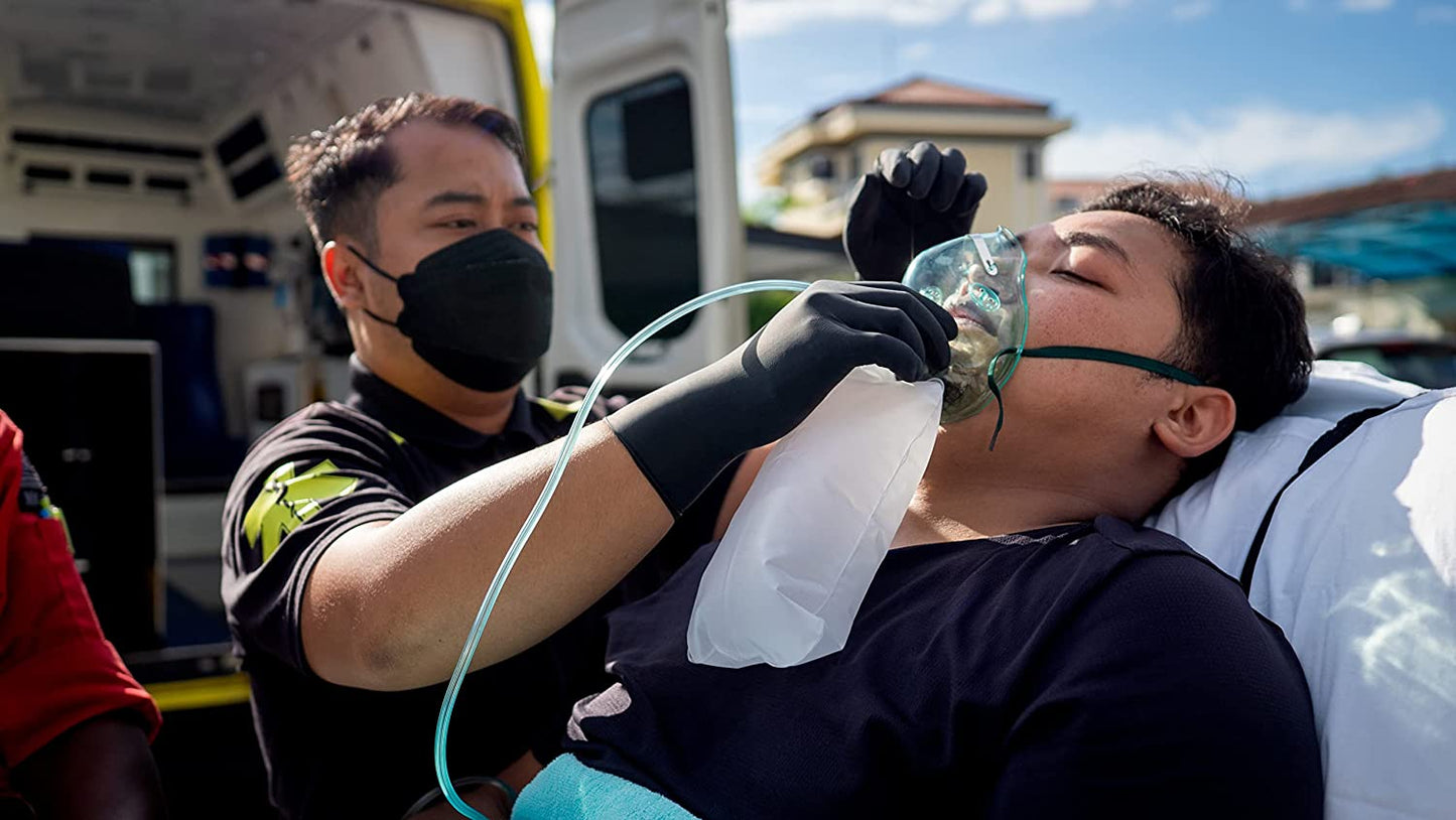 Black Dragon Zero BD-100N 5mil Disposable Nitrile Gloves w/ Textured