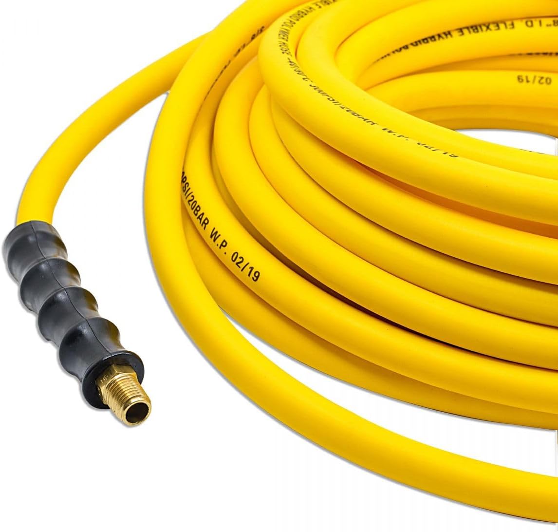 AVAGARD AVGHY1250 1/2" x 50' Hybrid Air Hose, Ultra-Light, Kink-Resistant