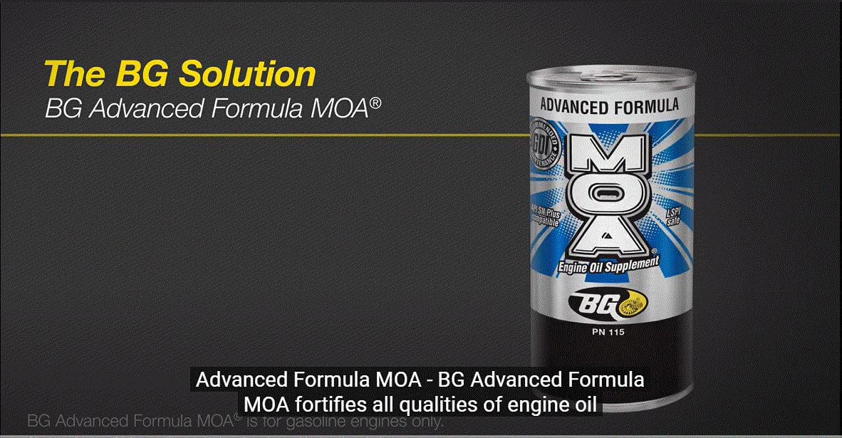 Two BG Advanced Formula MOA 115