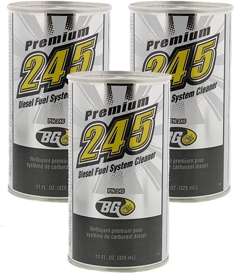 3 cans of 245 Premium Diesel Fuel System Cleaner