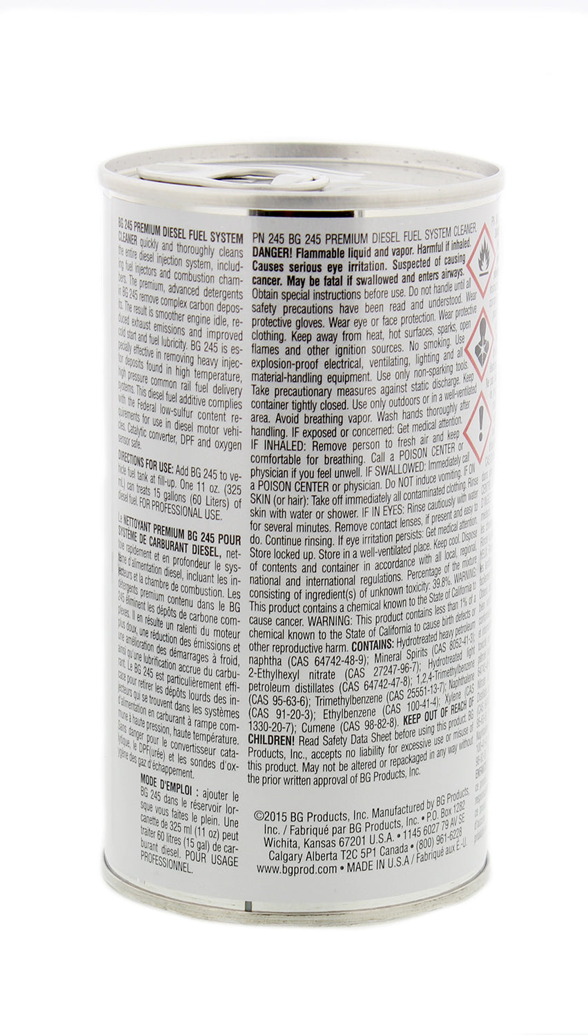 Premium Diesel Fuel System Cleaner