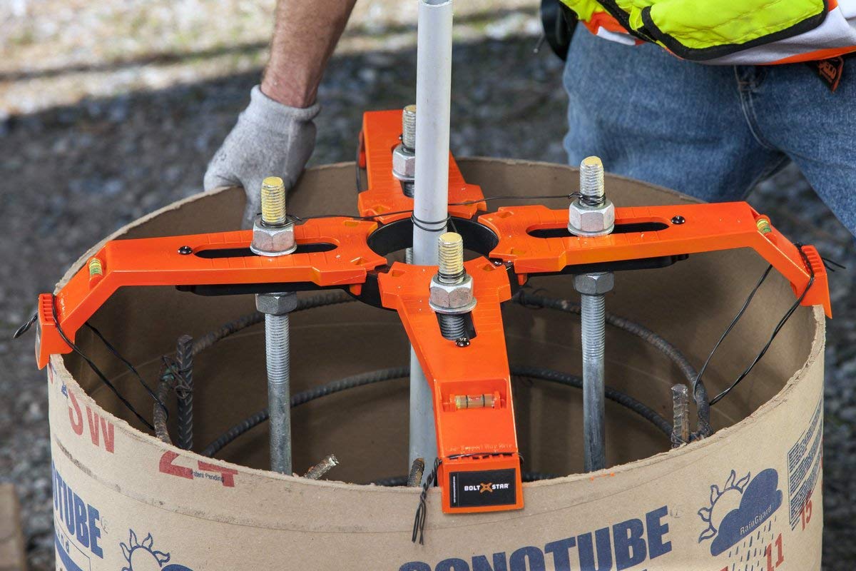 024-00403 24" Reusable Pole Base Template by BOLT STAR, LLC