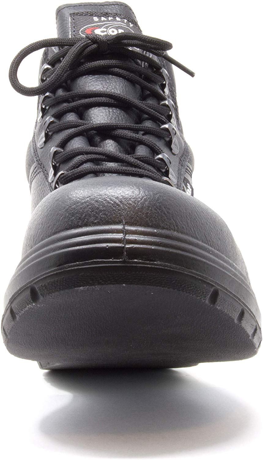 Leather Work Boots - NEW ASPHALT Treadless Footwear- Size 8,Black