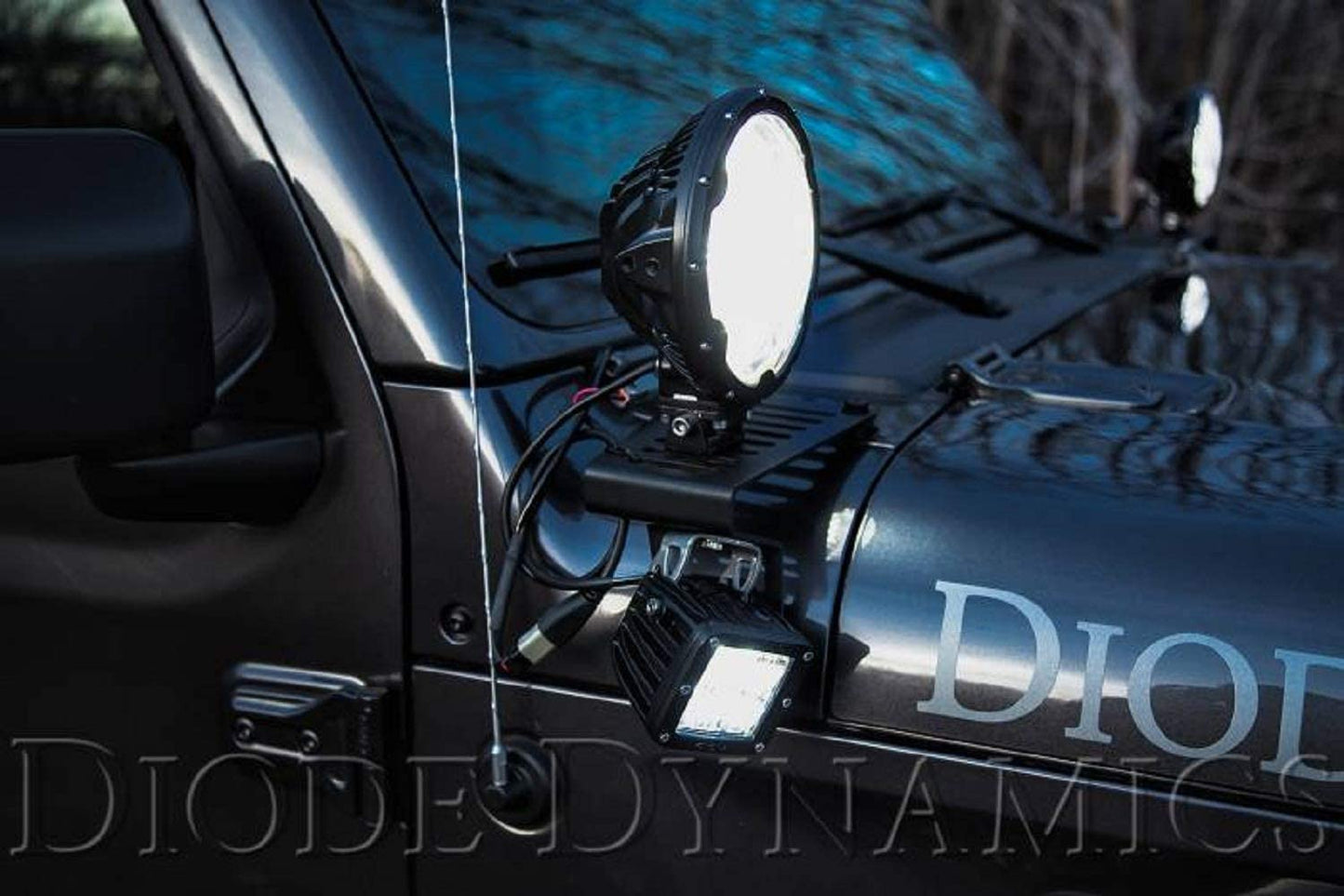 2018-2020 Jeep Wrangler Jeep Gladiator Cowl Bracket Kit DD6089