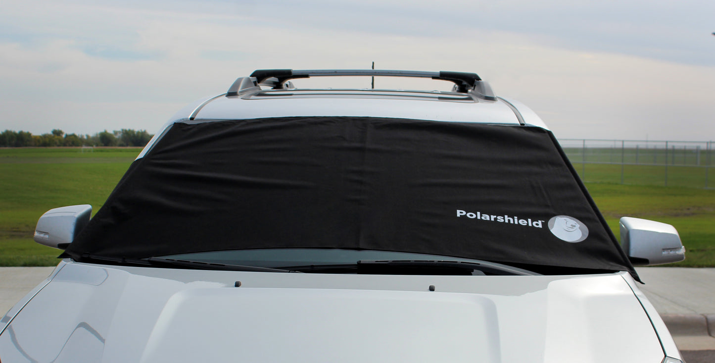 Delk Polarshield Winter Snow Car Wind Proof Windshield Cover