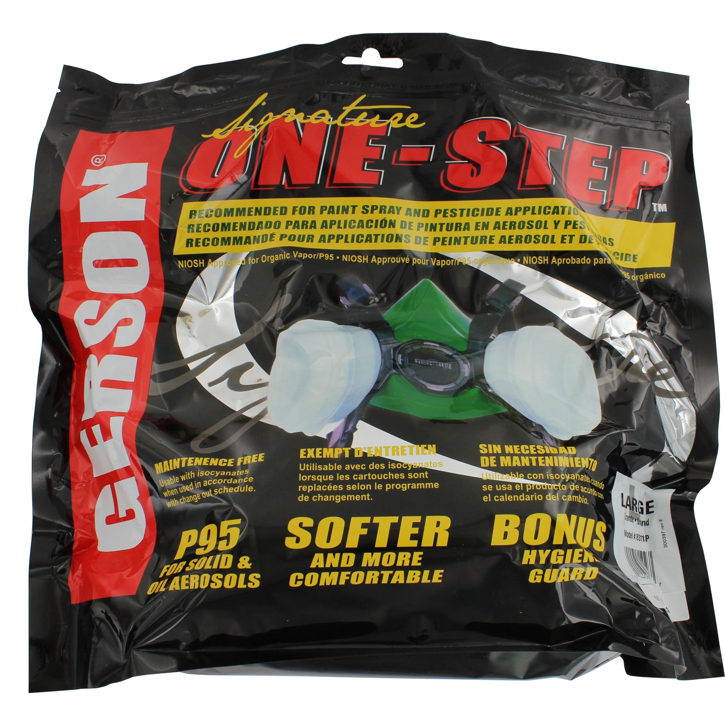 Disposable Dual Cartridge Respirator