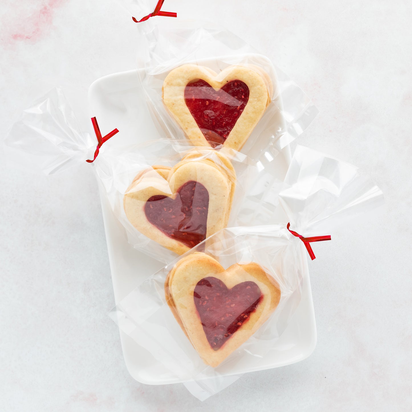 Small Clear Treat Bags with Ties Cookie Bags 6x9 IN Bakery Bag 200pk