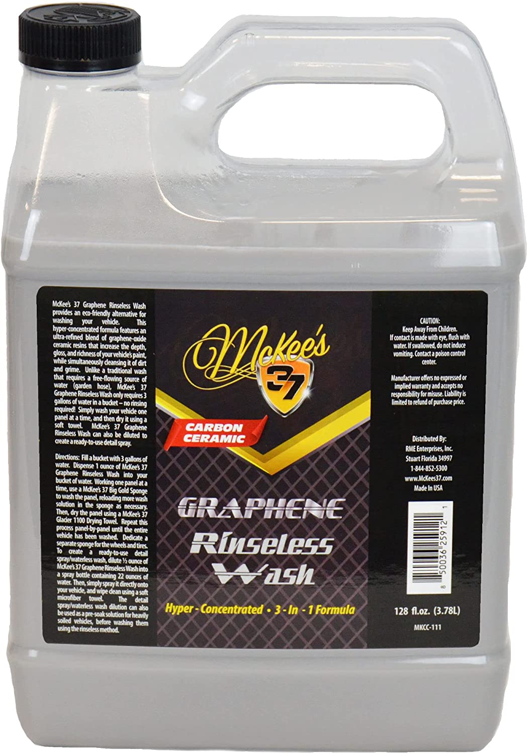 Graphene Rinseless Wash 3-in-1 No Rinse Wash and Gloss Enhancer
