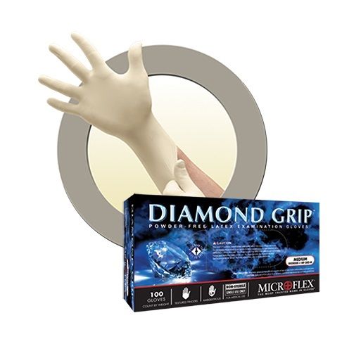 Diamond Grip Powder-Free Gloves