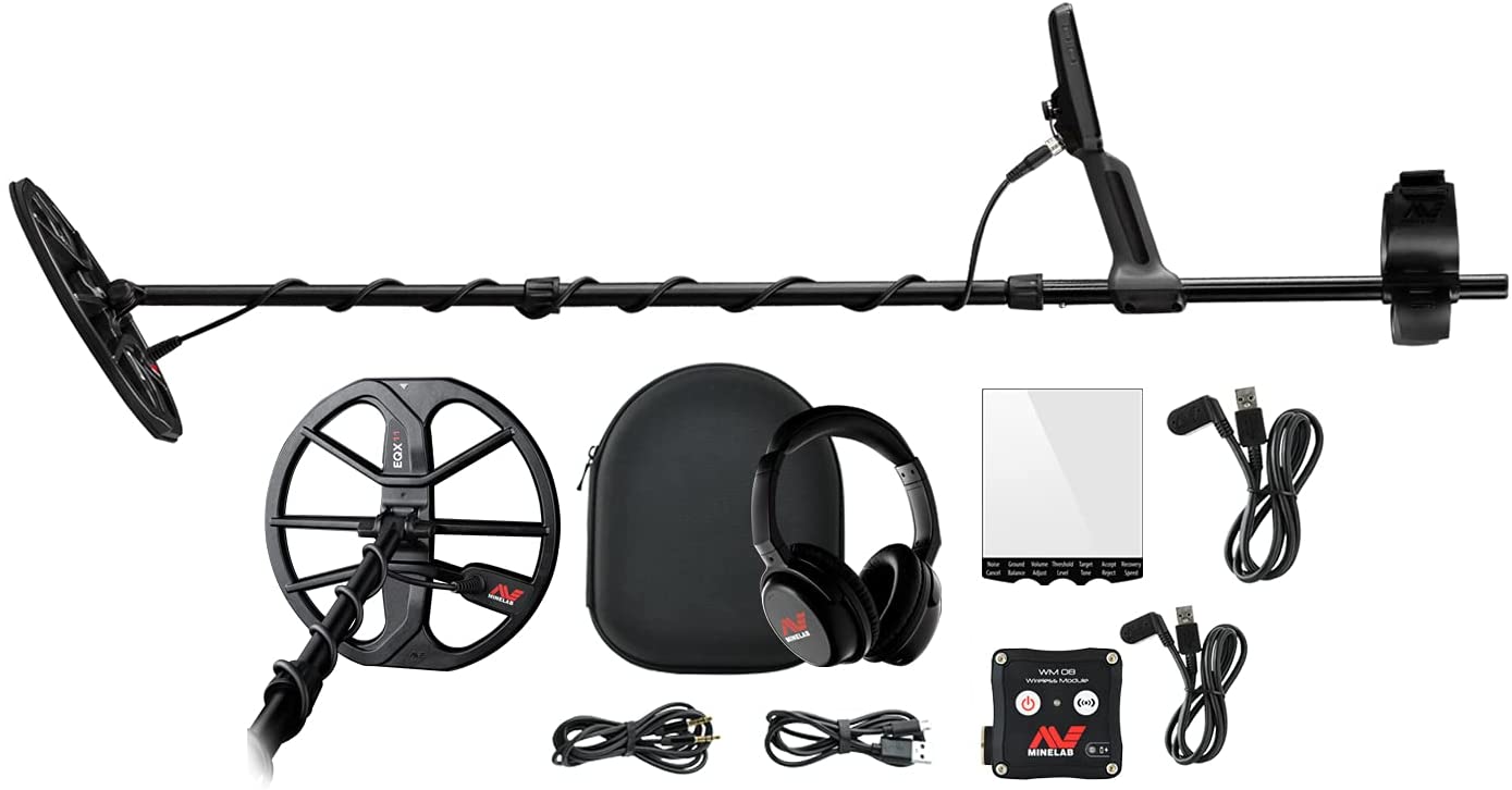 Equinox 800 Metal Detector with EQX 11” Double-D Waterproof Coil