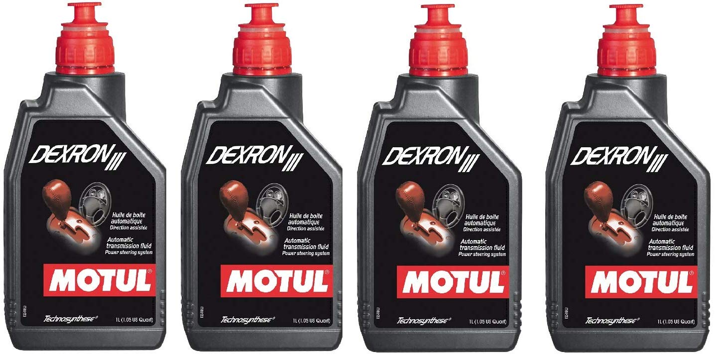 105776 Set of 4 Dexron III Automatic Transmission Fluid 1-Liter Bottles