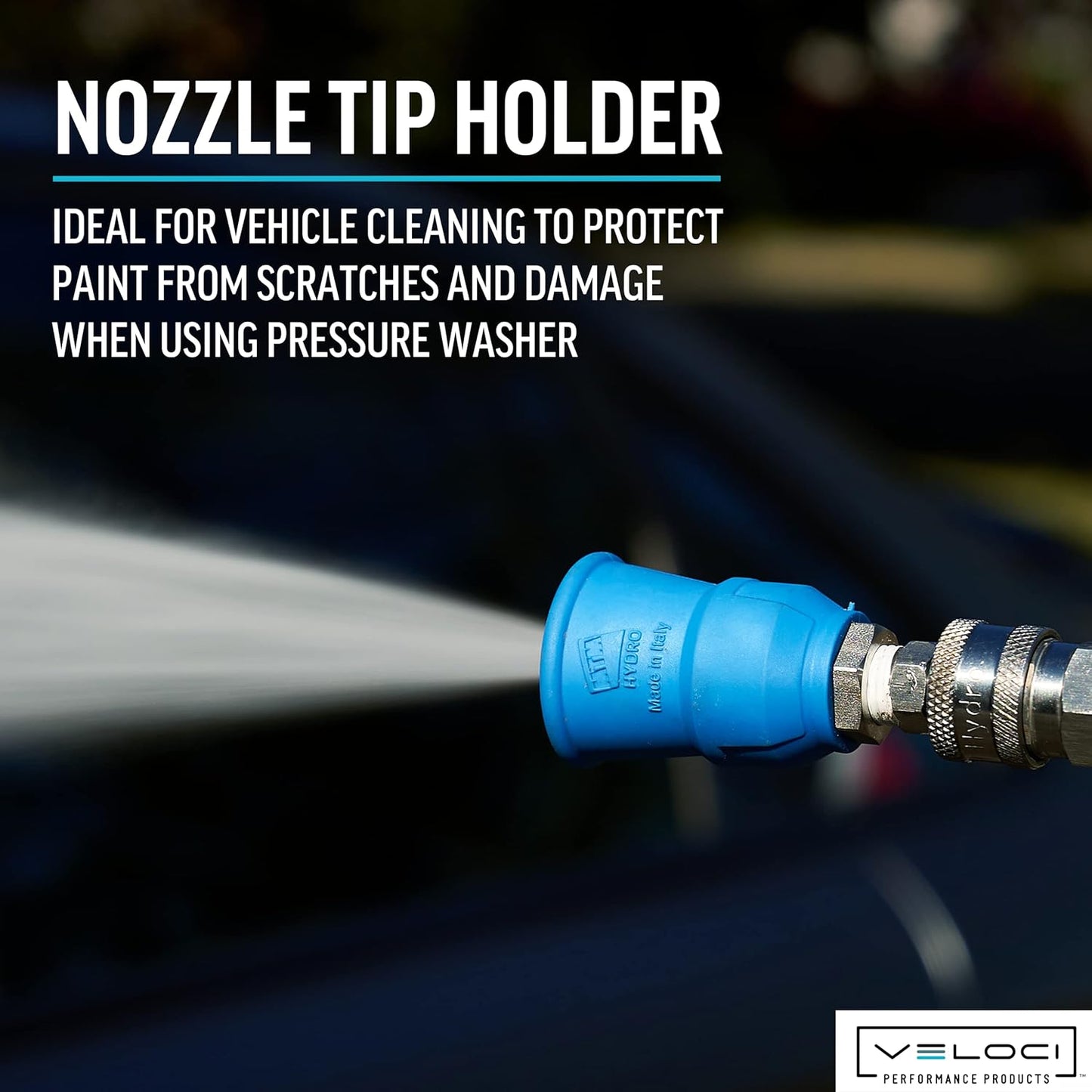 Acqualine Pressure Washer Nozzle Guard with 1/4”, 25 Degrees 2.0