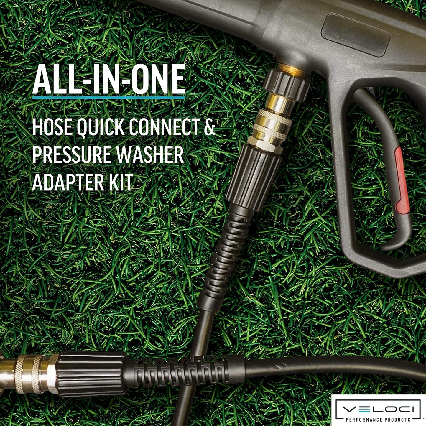 MTM Hydro Pressure Washer 7-Piece Hose Adapter Kit - for Foam Cannons and Hoses