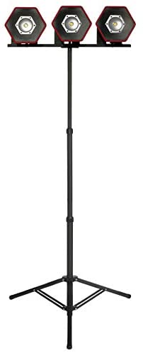 MXN10153 Heavy Duty Telescopic Tripod Stand for Lumenator Flood Lights