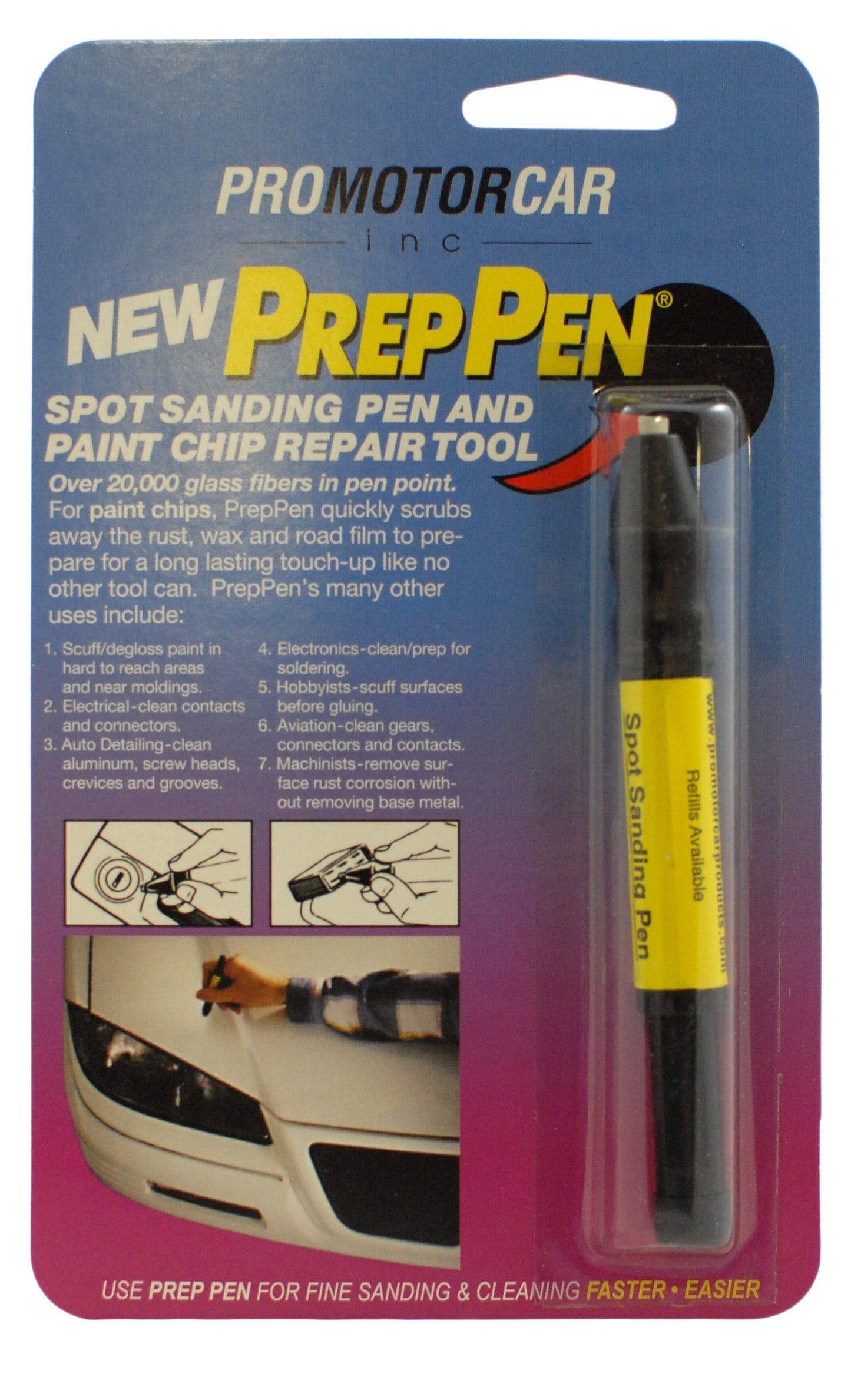 Sanding Spot and Paint Chip Repair Tool