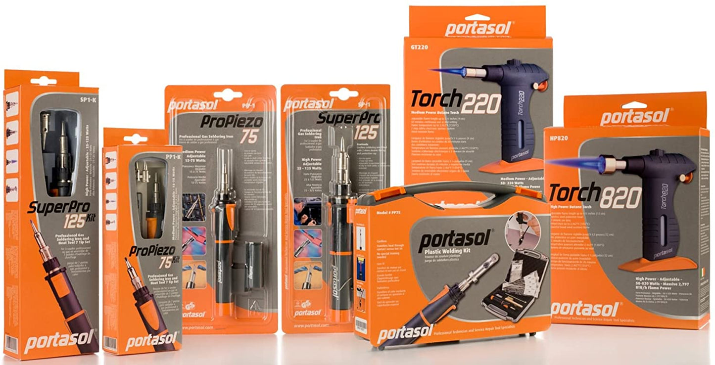 Self Igniting Soldering Iron and Heat Tool Kit