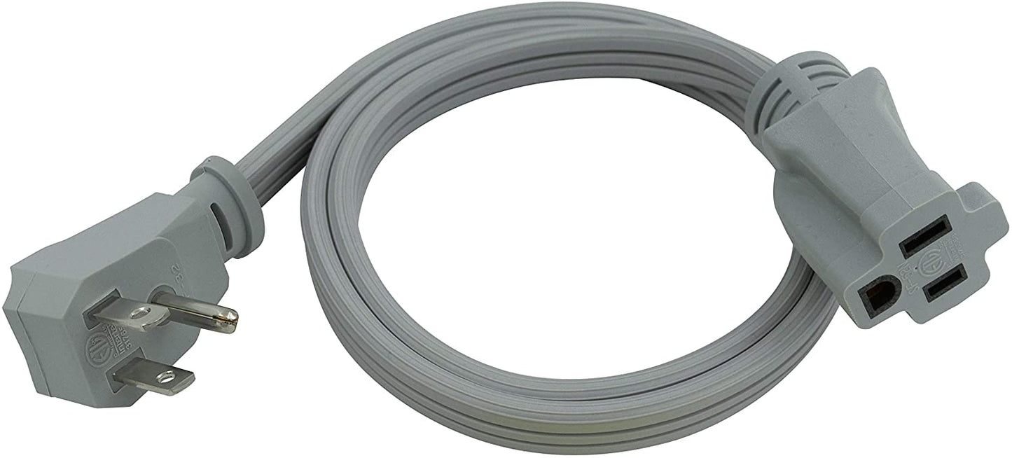 Gray, EC680503L Air Conditioner and Major Appliance Extension Cord, 3-Feet