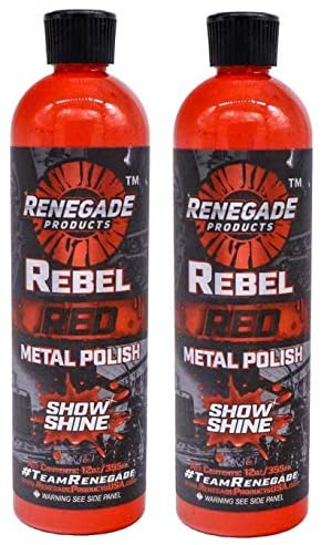 Rebel Red Liquid Metal Polish, Stainless & Chrome (2-Pack)