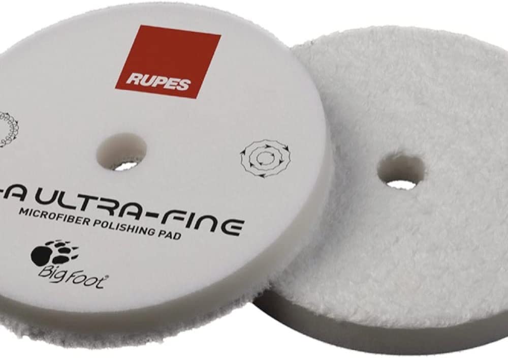 D-A Ultrafine Microfiber Pad (White) Ø 130mm, 48 pcs