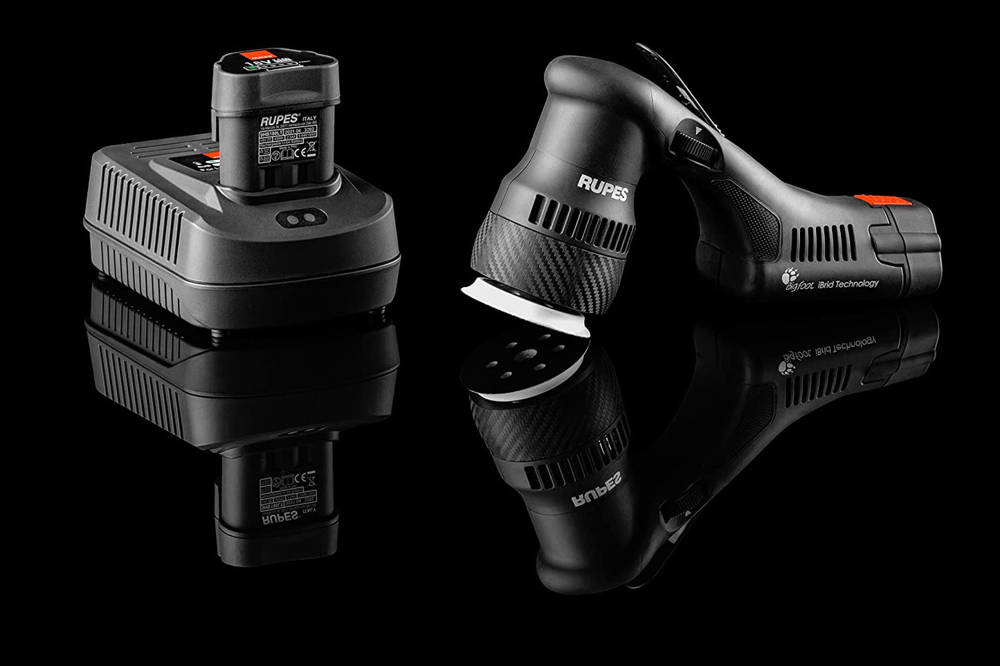 iBRID MINI polisher STB 1-HLR75 1-Charger 2-Battery Pack