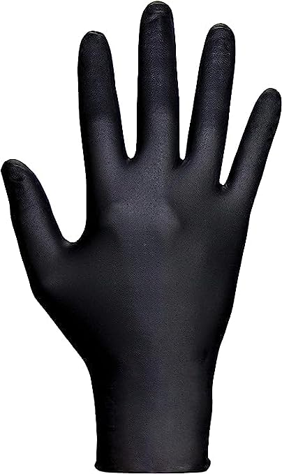 Safety Raven Examination Gloves, 66518, Large