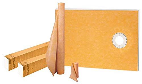 Kerdi-Shower Kit 38" x 60", Offset, No Drain/No Flange