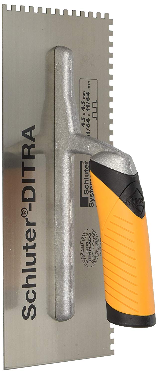 DITRA TROWEL - 11/64 X 11/64 SQUARE NOTCH