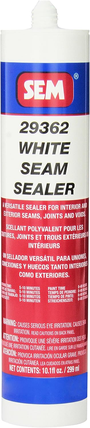 SEM 29362 White Seam Sealer - 10.1 fl. oz.