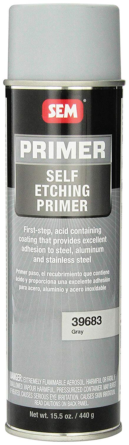 39683 Grey Self Etching Primer - 15.5 oz. (12 Pack)