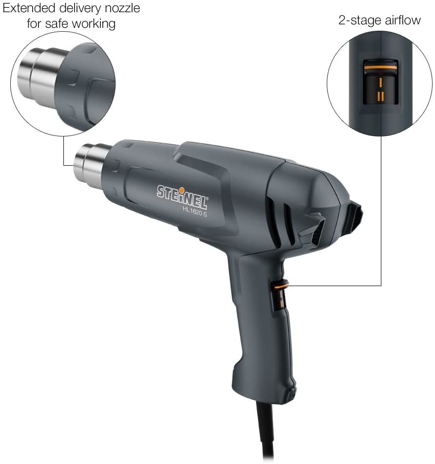 110023455 HL 1620 MultiPurpose Heat Gun 1300 Dual Temperature Heat Tool