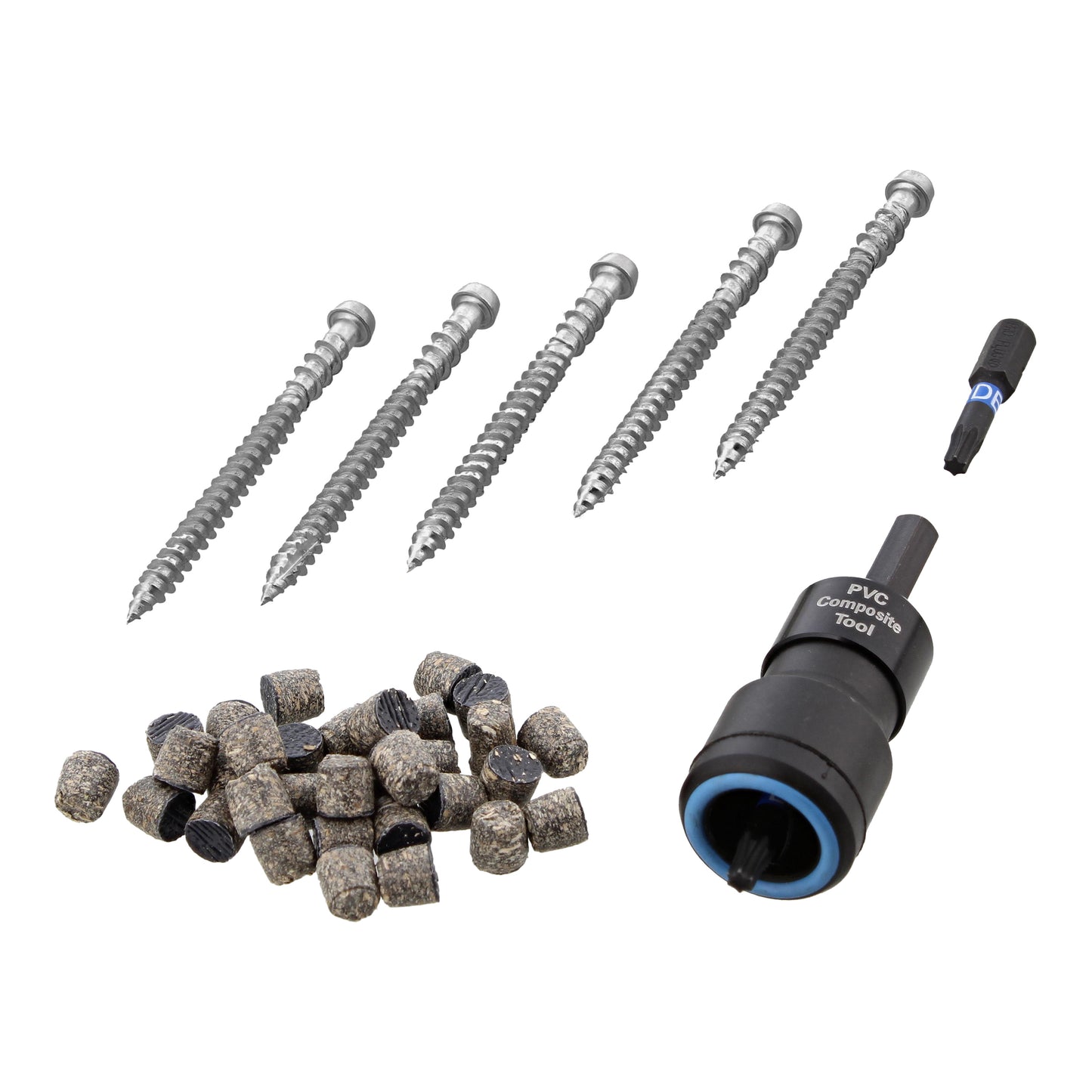 PVC/Comp - SS 305 Kit 10 x 2-1/2" 150 165 100 lf Trex® Winchester Grey