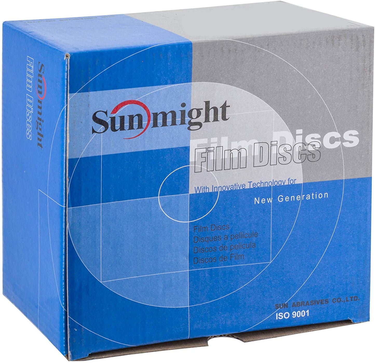 Film 6" 400G Grip No Hole Disc, 01416, 50 Discs