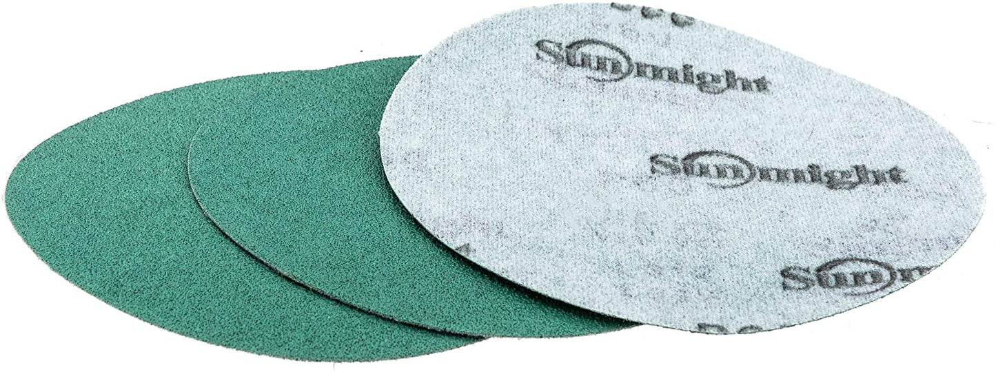 Film 6" 400G Grip No Hole Disc, 01416, 50 Discs