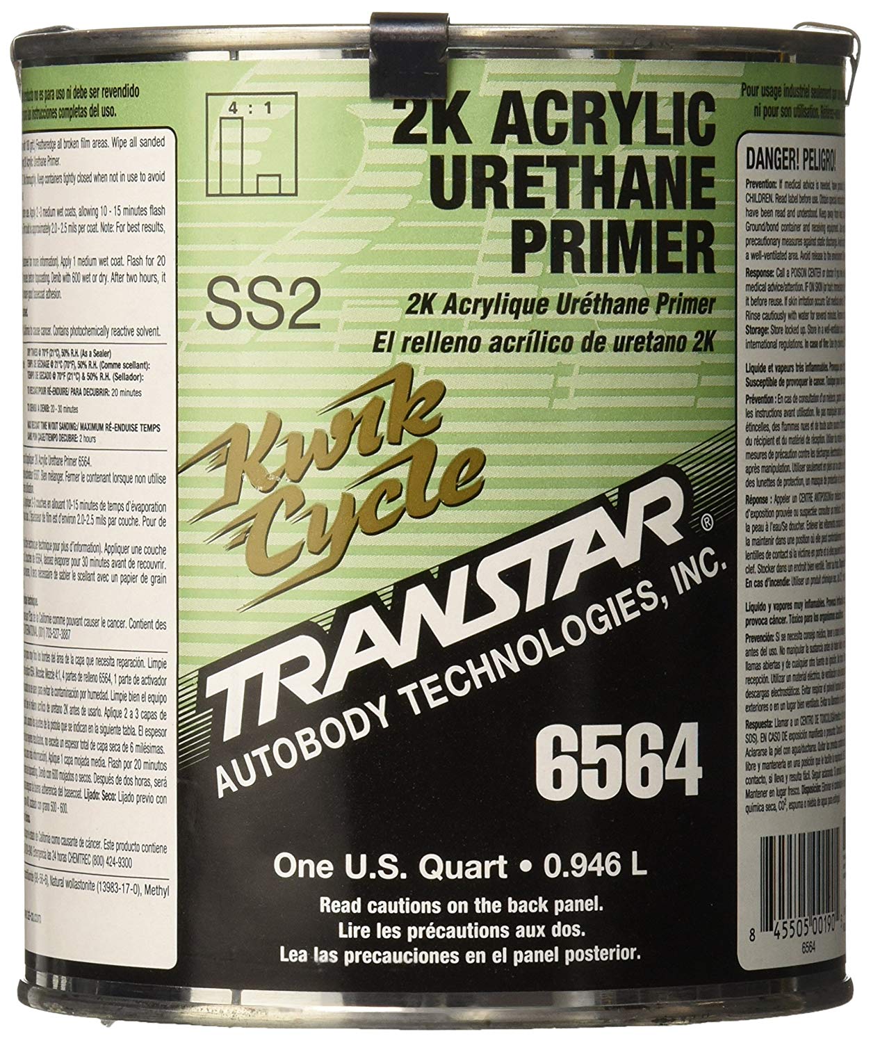 2K Urethane Primer - 1 Quart Transtar