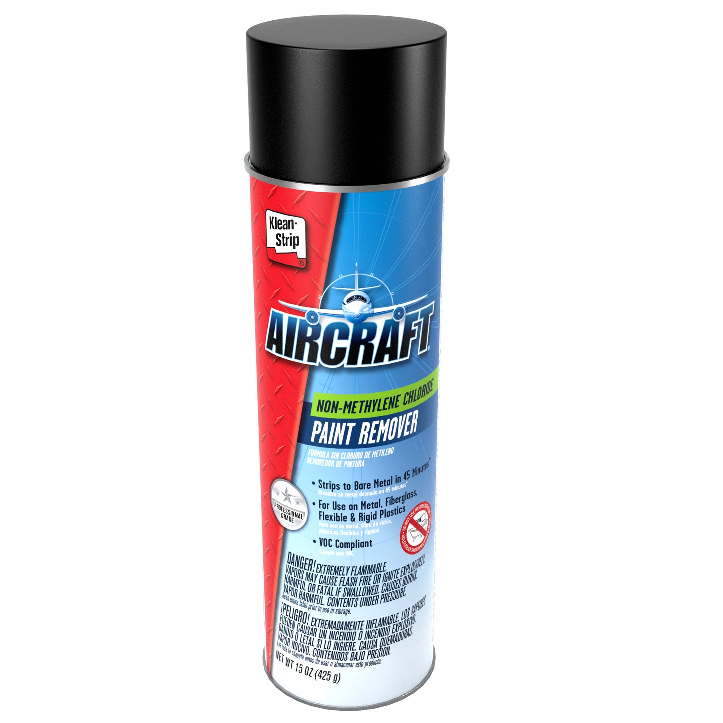 Aircraft Professional Grade Paint Remover, Strips Epoxies, 15oz