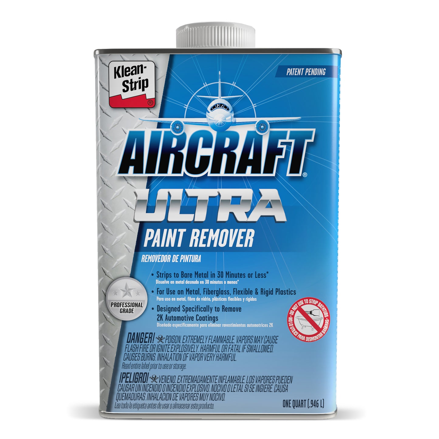 Aircraft ULTRA Paint Remover Fast-Acting Formula- Visible Lifting Action - 1 Quart