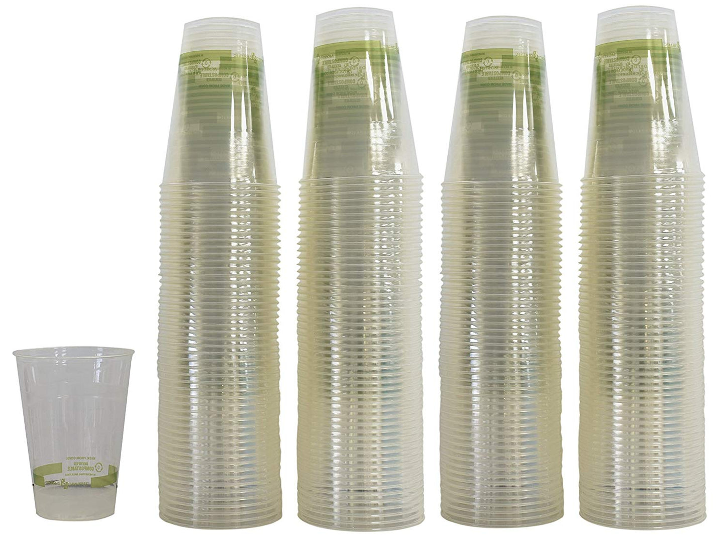 Compostable Cold Cups (16 Ounce 200 Count)