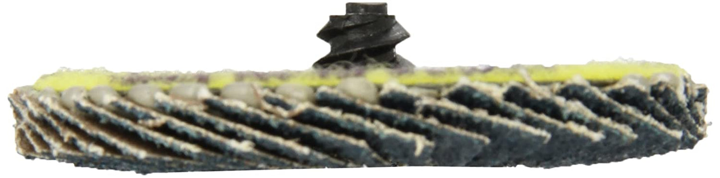 04-A 254 Flap Disc Packof10 2.5in Metal Finishing Disc for Steel, Aluminum