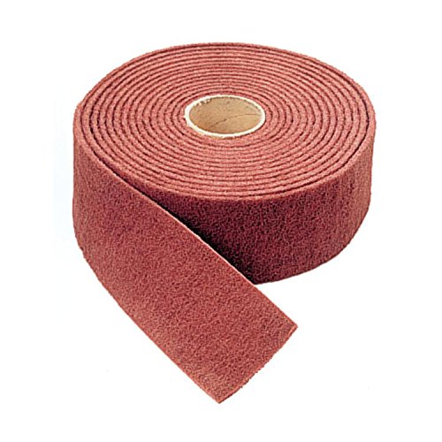Blendex Hand Finishing Blending Abrasive Hand Pad Roll, 30' x 4", Maroon